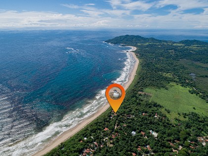 Sunset Over the Beach